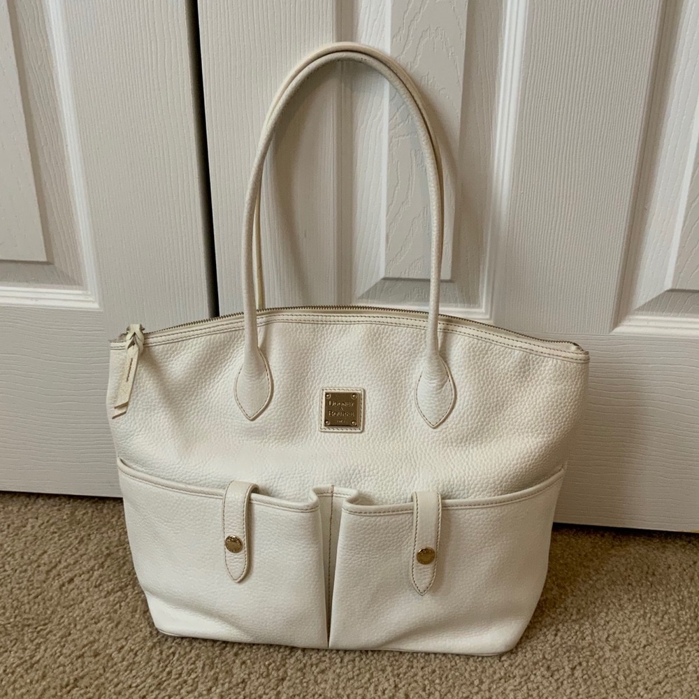 Dooney & Bourke used white satchel